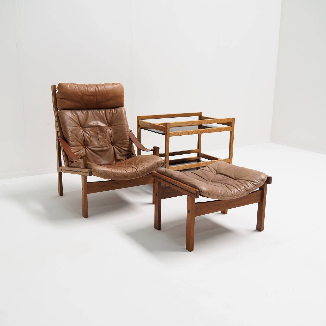 Rare 1960s Trolley by Borge Mogensen for Frederica Mobelfabrik