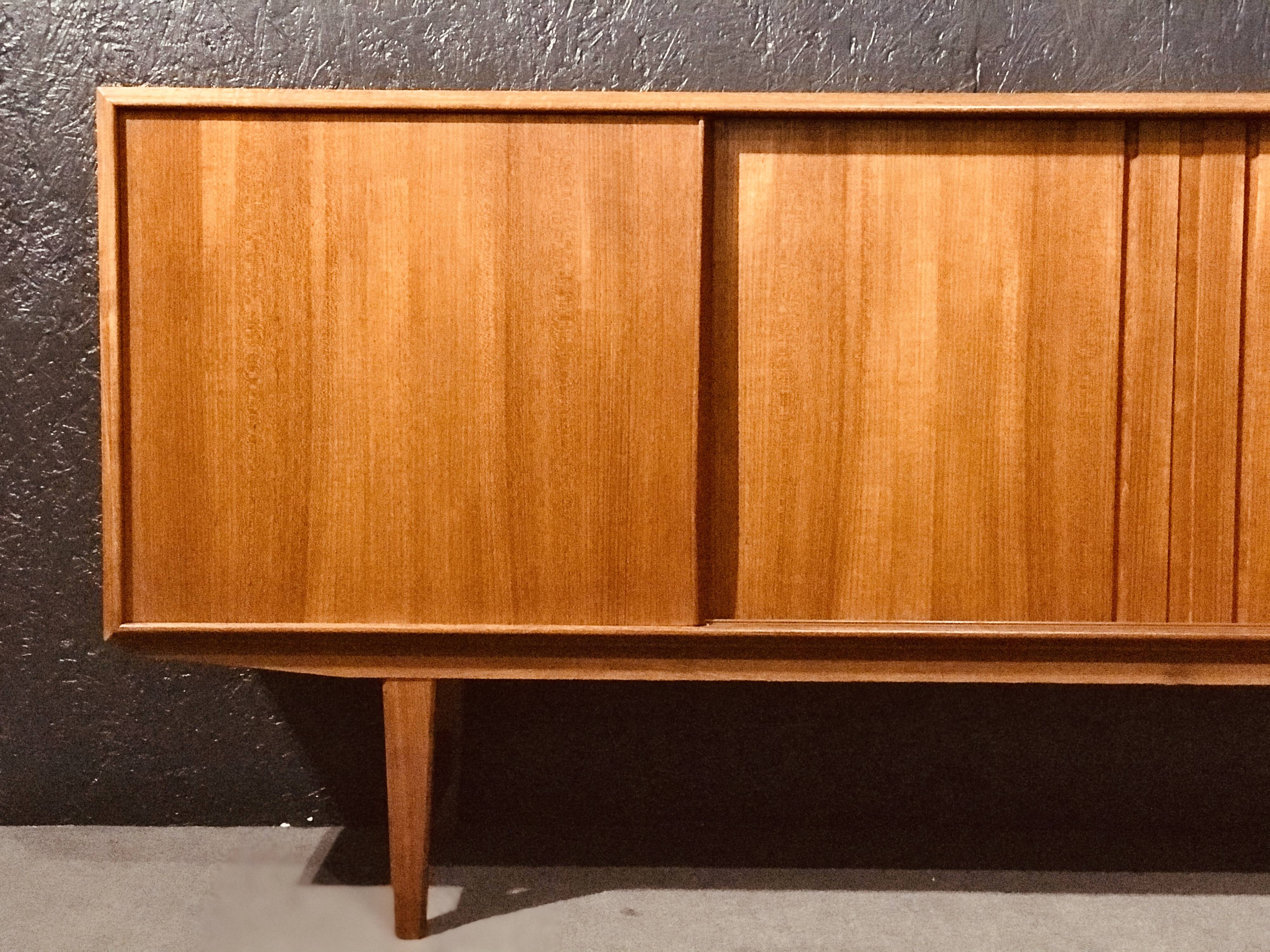 Mid Century Danish teak sideboard by E.W. Bach. 1960’s