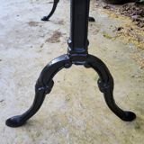Bistro table in Carrara marble and cast iron circa 1900