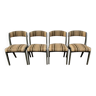 Suite de 4 chaises baumann gondoles