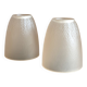 Set of 2 amber effect tulips with leaves (L-0210-4)