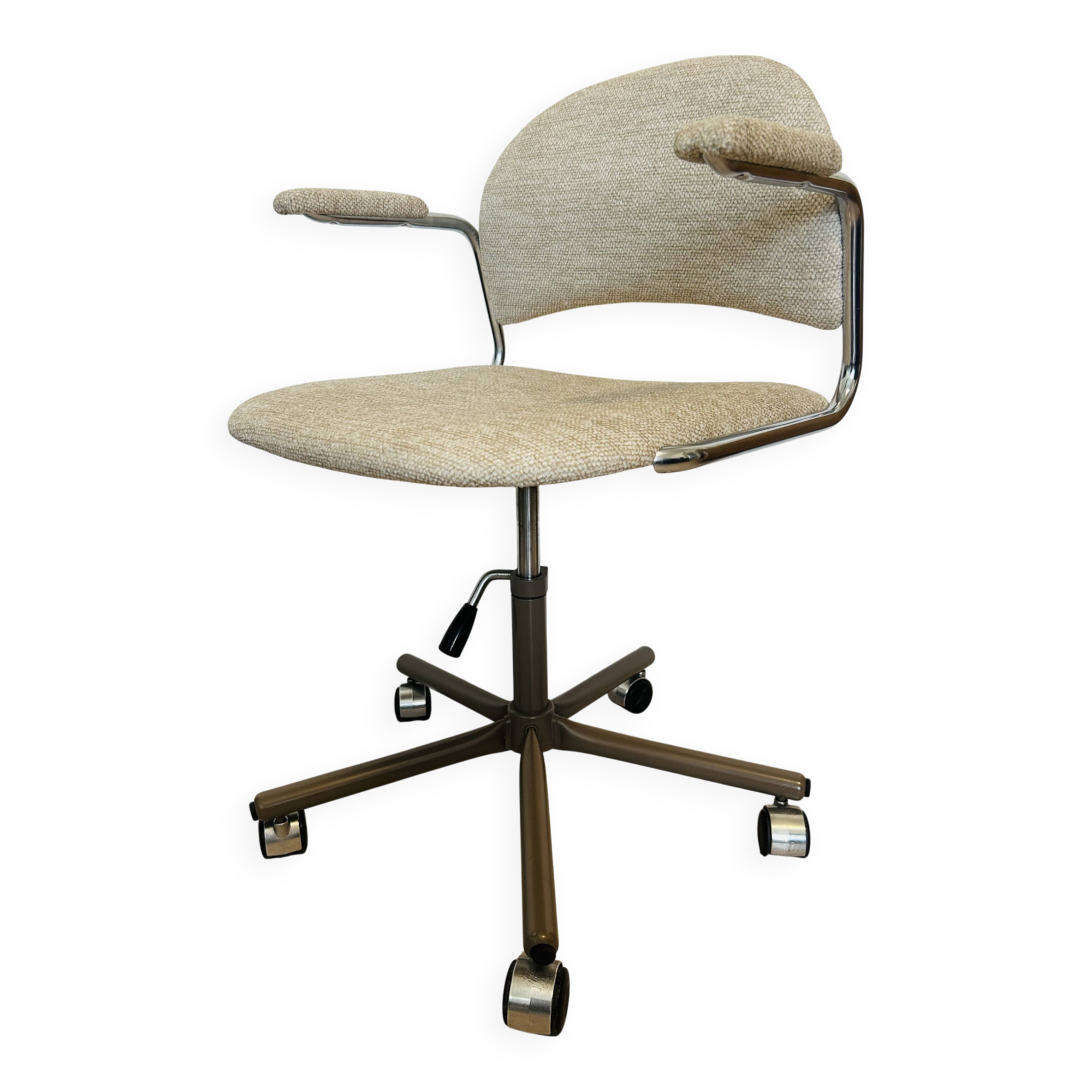 Fully Restored Desk Office Chair by Kovona, Czechoslovakia 1970’s
