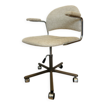 Fully Restored Desk Office Chair by Kovona, Czechoslovakia 1970’s