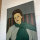 Portrait féminin – Pierre Morosini, 1956 – Huile sur toile, École de Paris