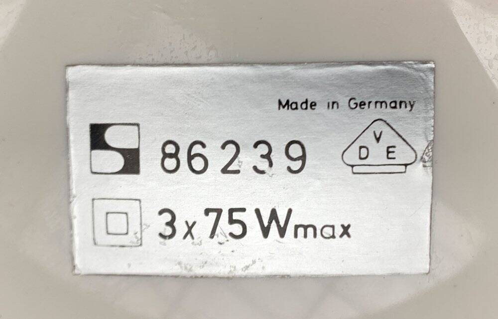 German space age floor lamp from Staff Leuchten, 1960s.