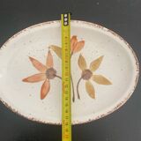 Petit plat ovale faïence de Gien France