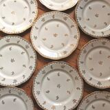 Vintage SFP porcelain dessert service