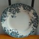 Flat porcelain plate Moulin des Loups and Hamage model Marie-Louise