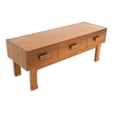 Scandinavian walnut chest of drawers, Sweden, 1960