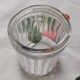 Glass jam jar h9cm