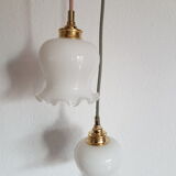 Suspension lam globe vintage