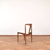 Chaise de Salle à Manger Mid-Century en Teck par Johannes Andersen pour Uldum Møbelfabrik, Danemark, 1960s, Set de 4.