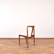 Chaise de Salle à Manger Mid-Century en Teck par Johannes Andersen pour Uldum Møbelfabrik, Danemark, 1960s, Set de 4.