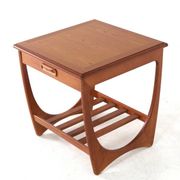 G-Plan side table with pull-out drawer - mid century modern