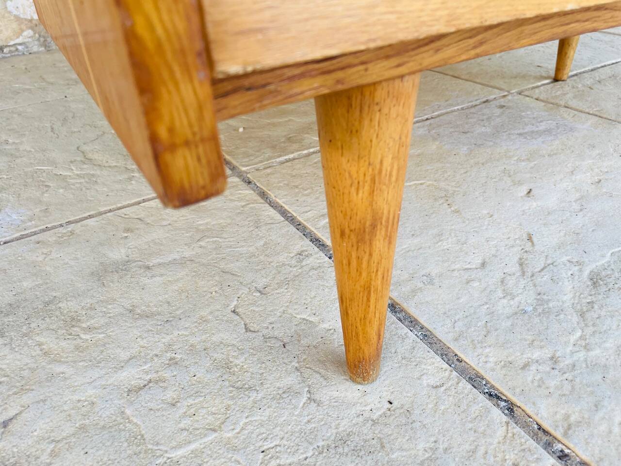 Vintage 4-drawer chest of drawers by Capelle, circa 1960s