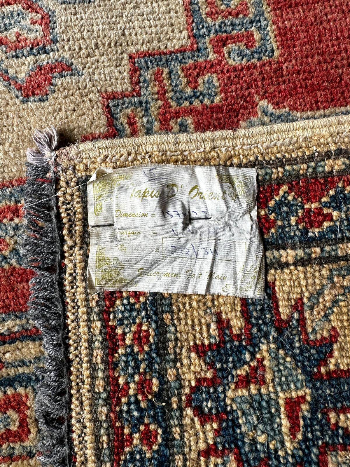 Handmade Kazak rug 155cm x 120cm