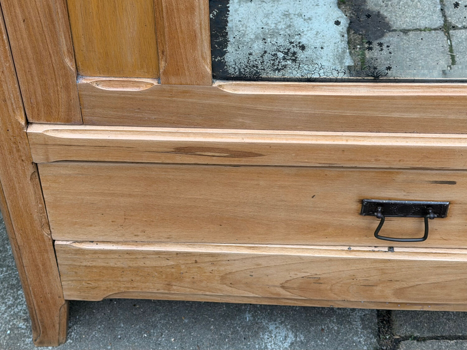 Armoire parisienne art déco miroir biseauté 1920