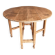 Vintage French drop-leaf table – Oval dining table, circa 1930–1950