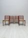 1970s set of 4 vintage Danish teak dining chairs no. 85 by Niels O. Møller