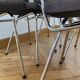Lot de 6 chaises années 60