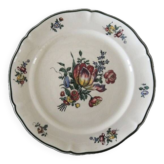 Ancien Compotier en Faïence Villeroy & Boch - 1562 - Pivoine