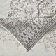 Tapis vintage classique 5x9 nuances de gris et de marron, 150x278 cm