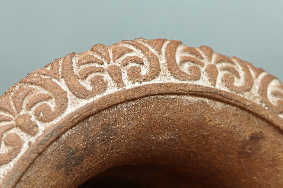Ancient Medici vase in cast iron