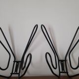Set of 2 vintage Ettore Sotsass coat hooks