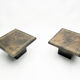 Pair Guy Lefevre Brass Laqué Sofa Tips for Roset Line 1970