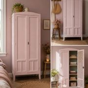 Parisian Art Deco wardrobe rose 1930