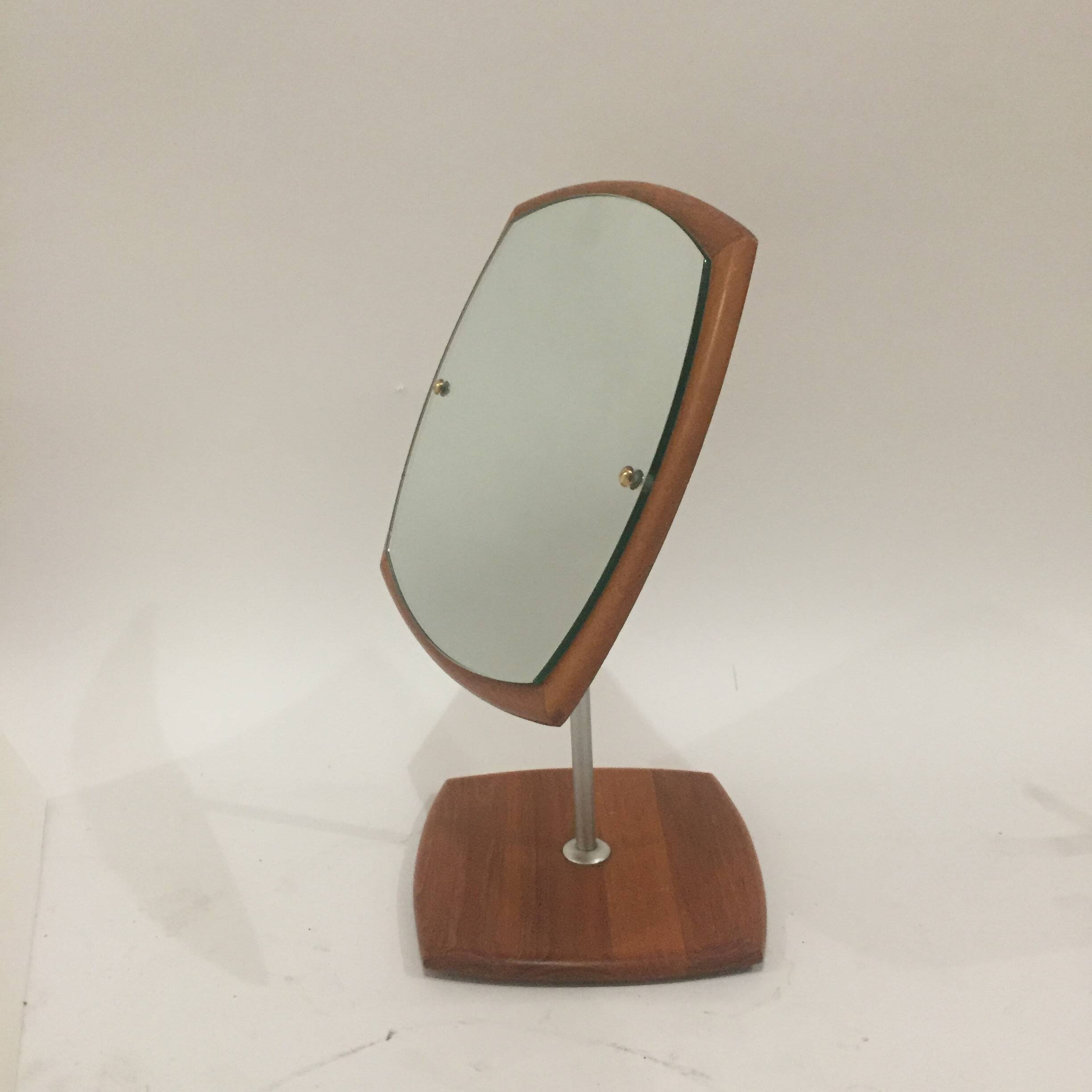 Miroir à poser scandinave en teck