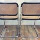 Pair of chairs Marcel Breuer Cesca B32
