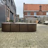 Prachtige De Sede Ds11, 7-delige set in bruin patchwork