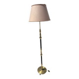 Vintage MS Belysning lamp in turned brass