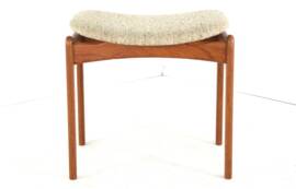 Erik Buch for O.D. mobler footstool - teak