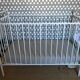 Baudou/Bonpoint bar bed in white metal for children