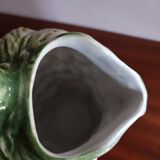 Antique grape-shaped slip pitcher