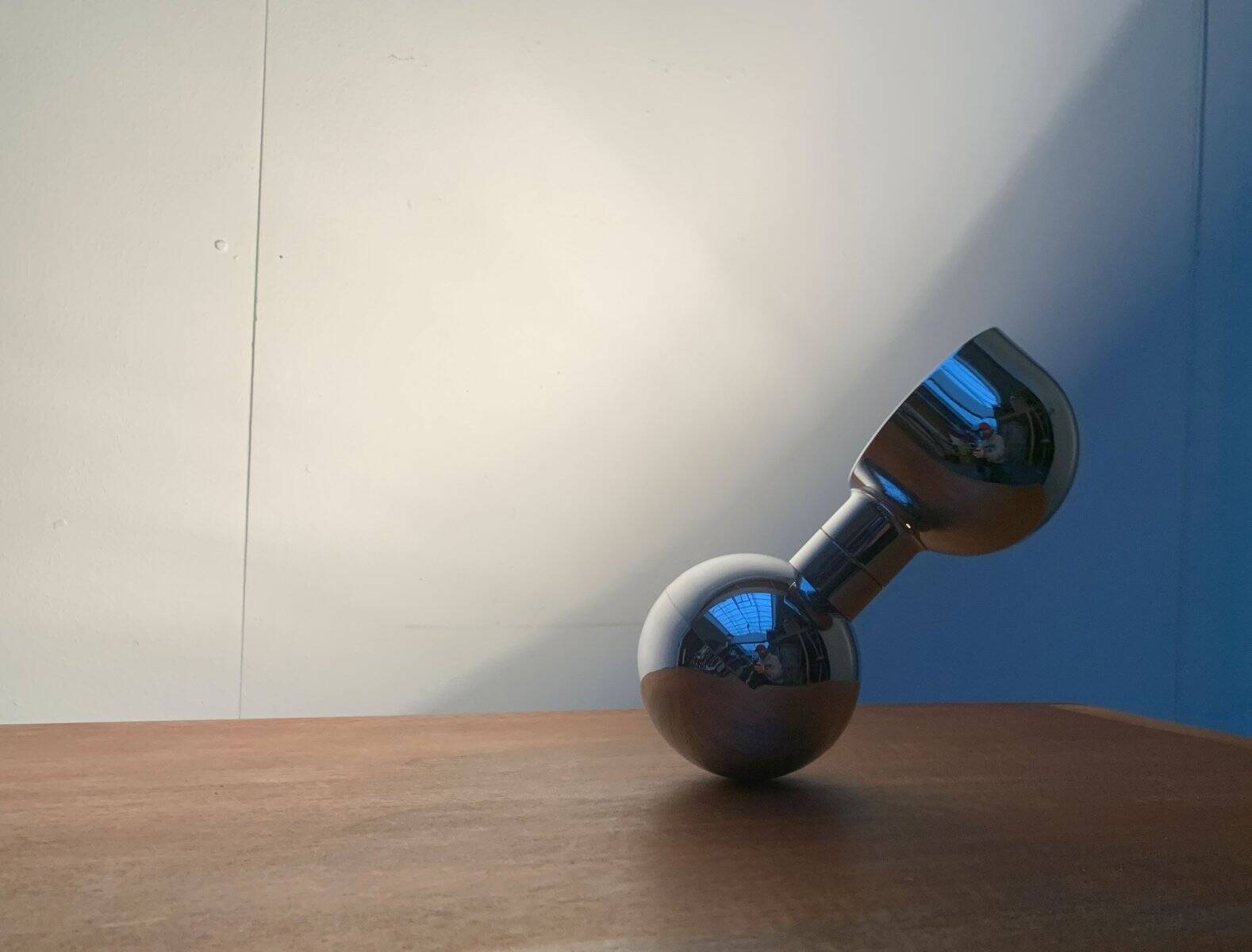 Lampe de table allemande de l'époque Space Age du milieu du siècle de Cosack