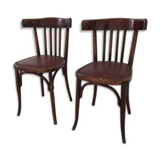 2 chaises bistrot Fischel 1900-1920