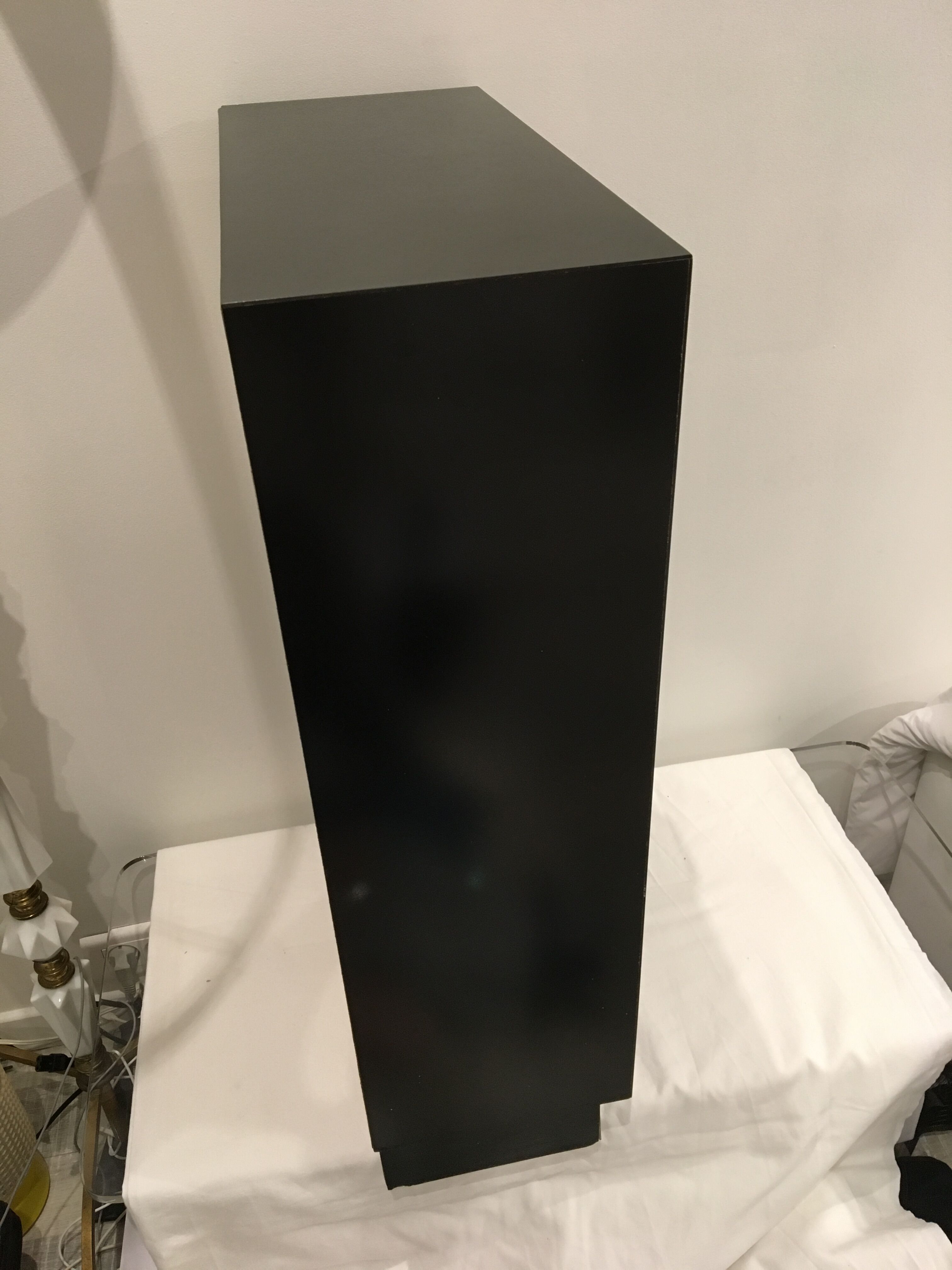 Chiffonnier formica noir