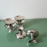 Stainless steel ice cream cups