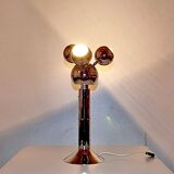 1970s Space Age "Torino" Chromed Table Lamp