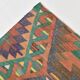 Multicolor Geometric Style Designer Kilim Rug, 181x291 Cm (5'11"x9'7" ft)