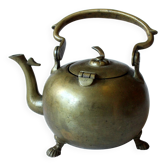 Théière vintage en bronze