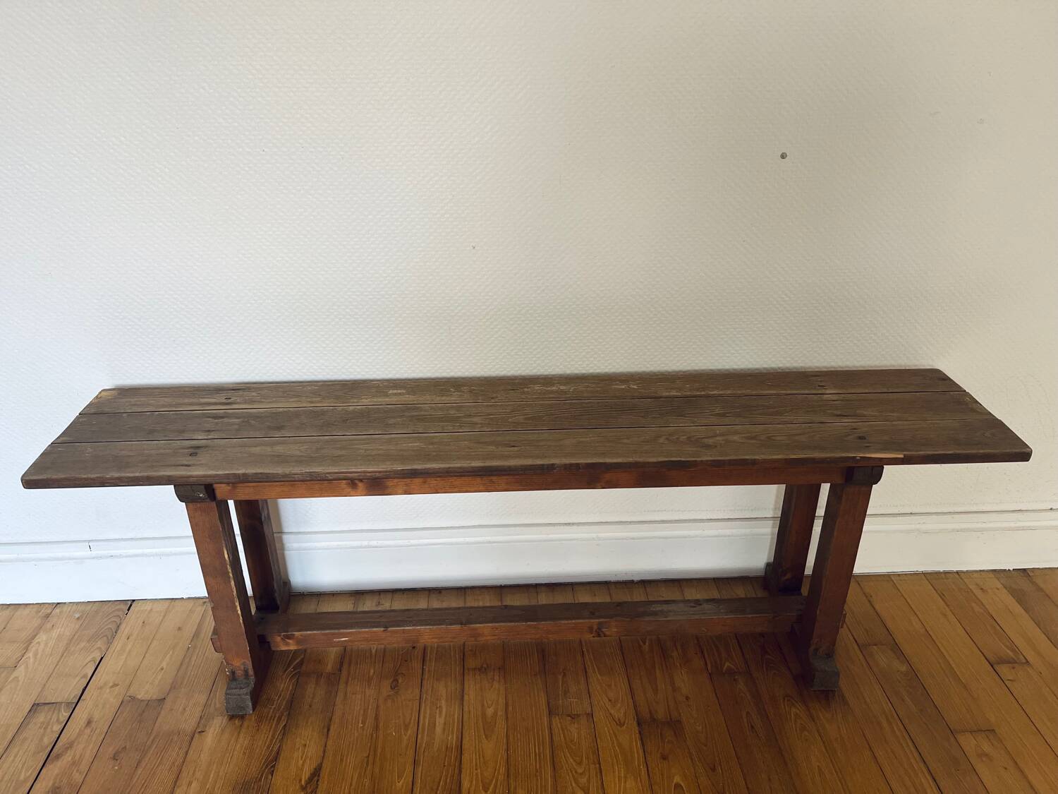 Vintage wooden bench