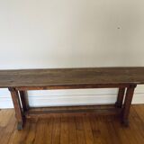 Vintage wooden bench