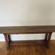 Vintage wooden bench