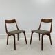 Teak Boomerang Dining Chairs by A.E.Christensen set of 2