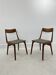 Teak Boomerang Dining Chairs by A.E.Christensen set of 2