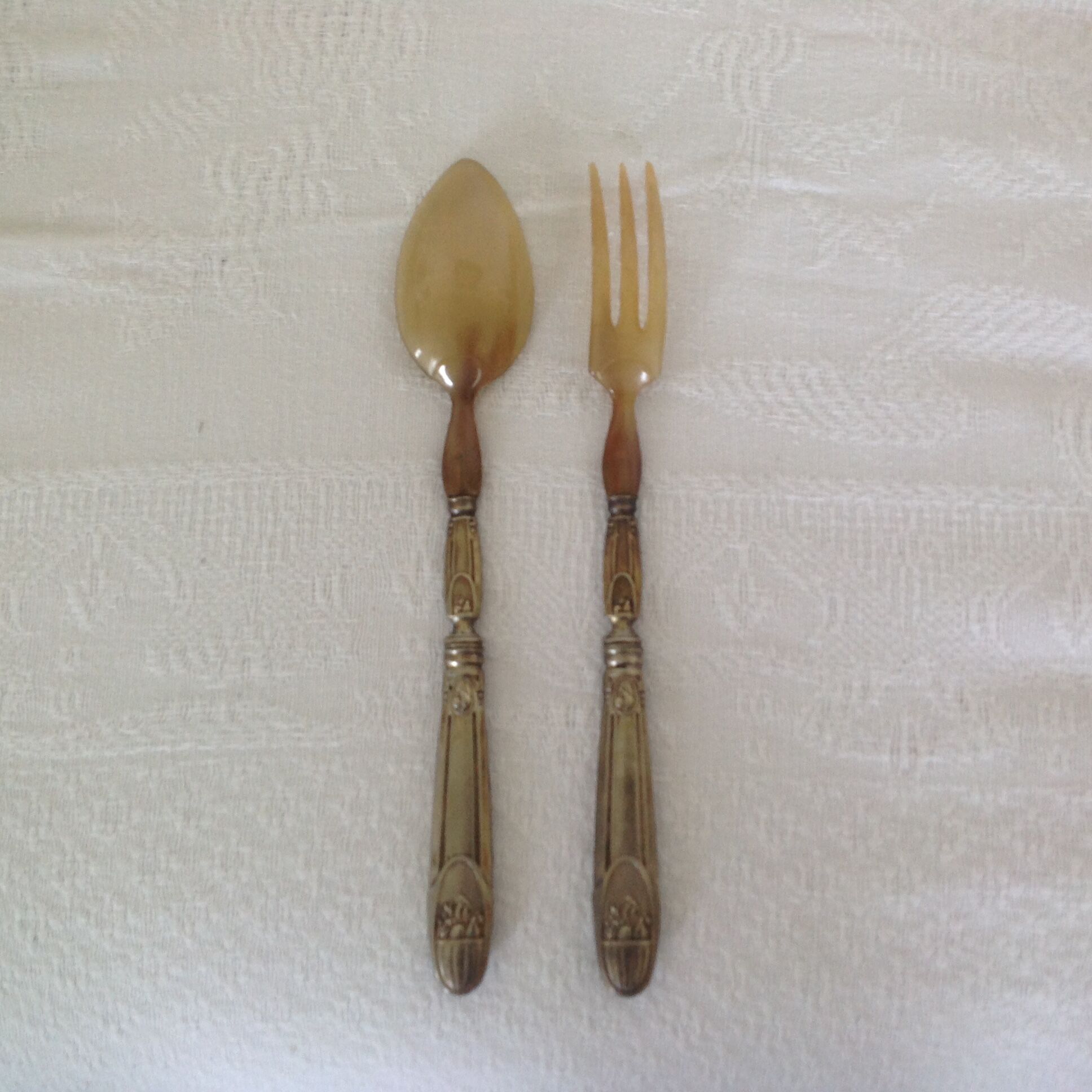 Duo de couverts à salade et son coffret